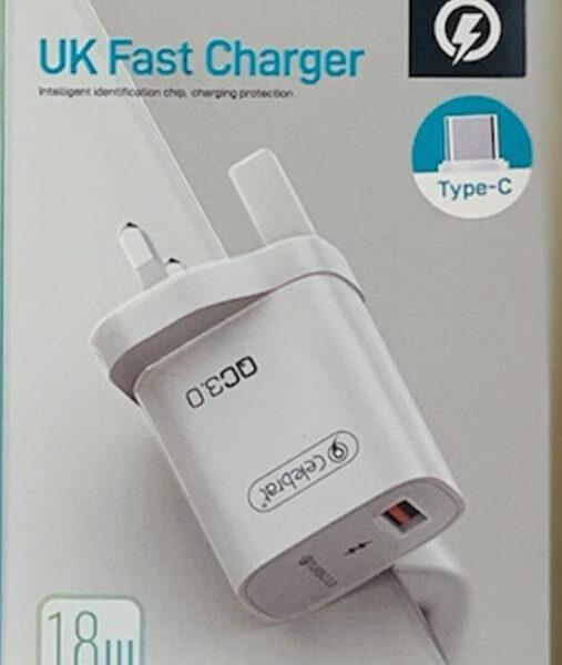 CELEBRAT 18W FAST CHARGER ( TYPE C )