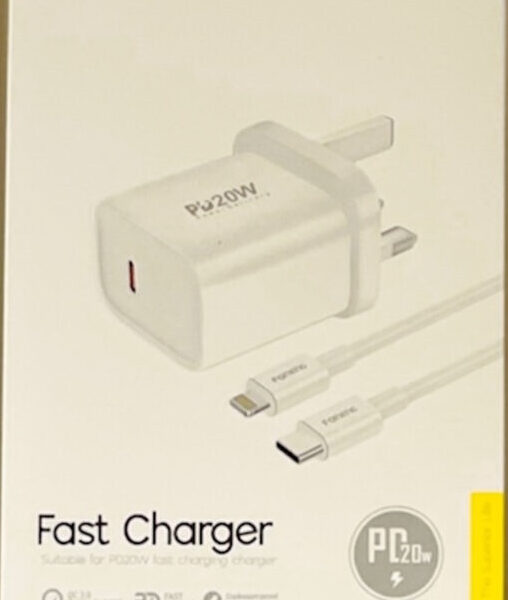 FONENG 20W FAST CHARGER ( TYPE C TO LIGHTNING )