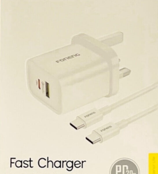FONENG 25W FAST CHAGER ( TYPE C TO C )