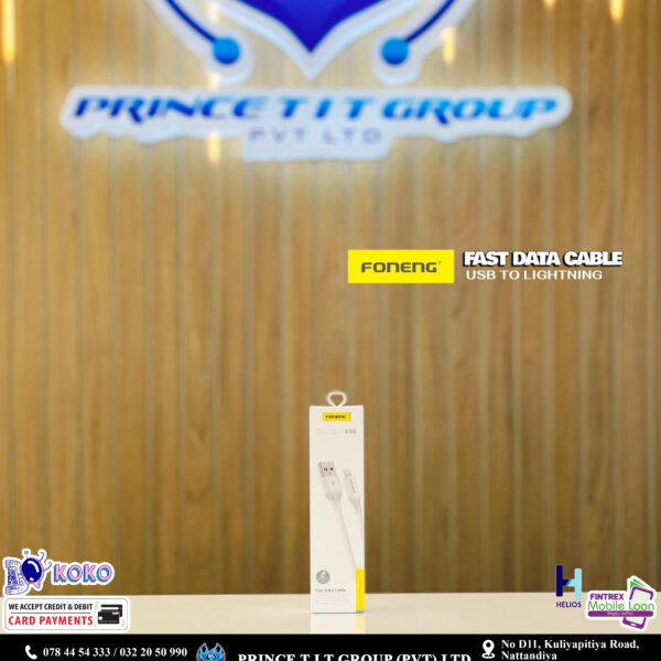 FONENG FAST DATA CABLE ( USB TO LIGHTNING )