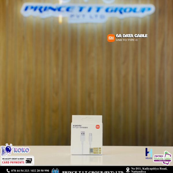 MI 6A DATA CABLE ( USB TO TYPE C )